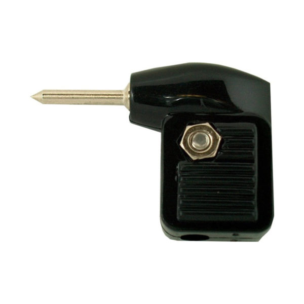 Meter 0.080" Pin Plug Connector - Black