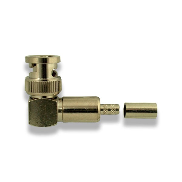 8907 Right Angle BNC Male Connector