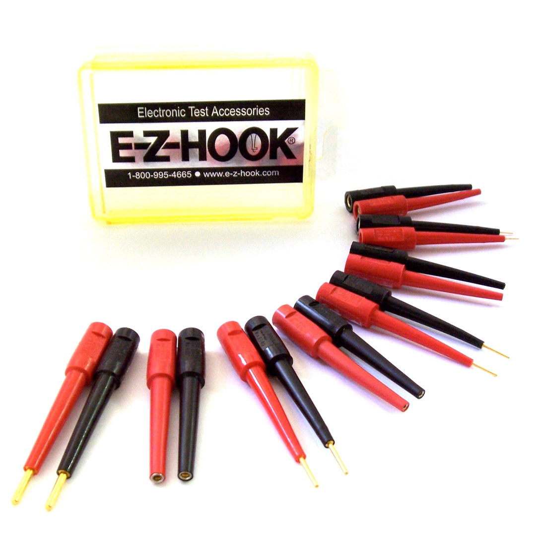 E-Z Hook 633XJL-48R/B Test Leads 48W/90-Plug 