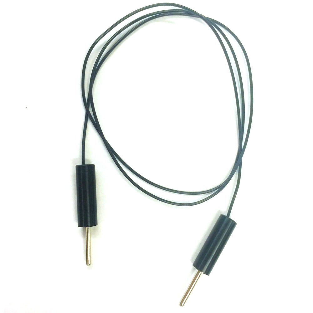 standard 0.08" pin plug jumper test lead