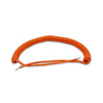 20 AWG PVC Coil Cord Test Lead Wire - Orange
