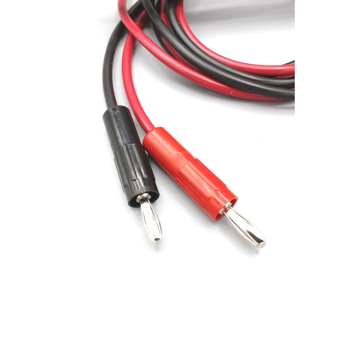  E-Z-HOOK Multimeter Test Lead - Insulation-Piercing Macro-Hook  to Standard Banana Plug (4 mm) Test Lead (18 AWG PVC - 48 long) - Set of  2: Red, Black : Industrial & Scientific