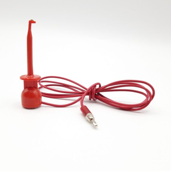 Test lead, XR Mini-hook to miniature banana plug