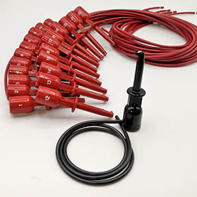 Set of Test Lead Mini Hook & Electronic test probe