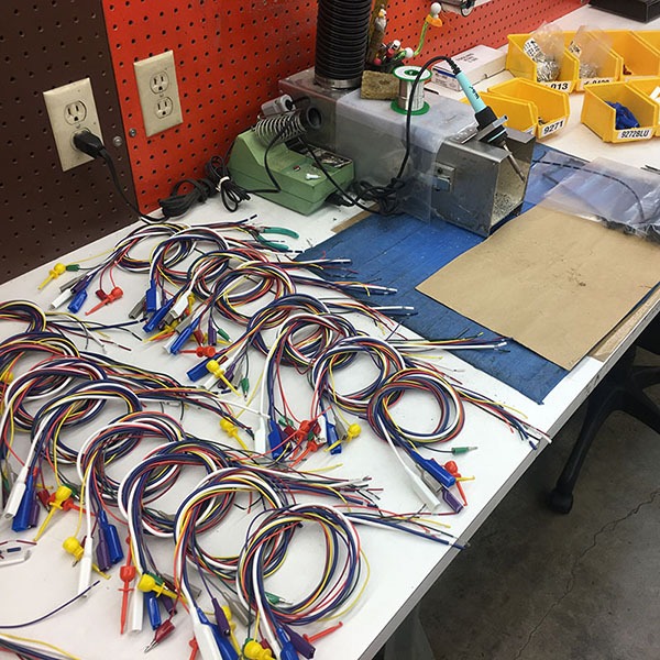 Assembly Line for Test Lead Set