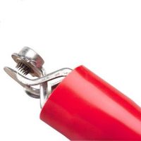 9350 & 9352 large heavy duty insulation piercing alligator or crocodile test clip connector or center spring clip